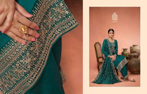 Zisa Noor Ocassional Silk Designer Salwar Suit Collection